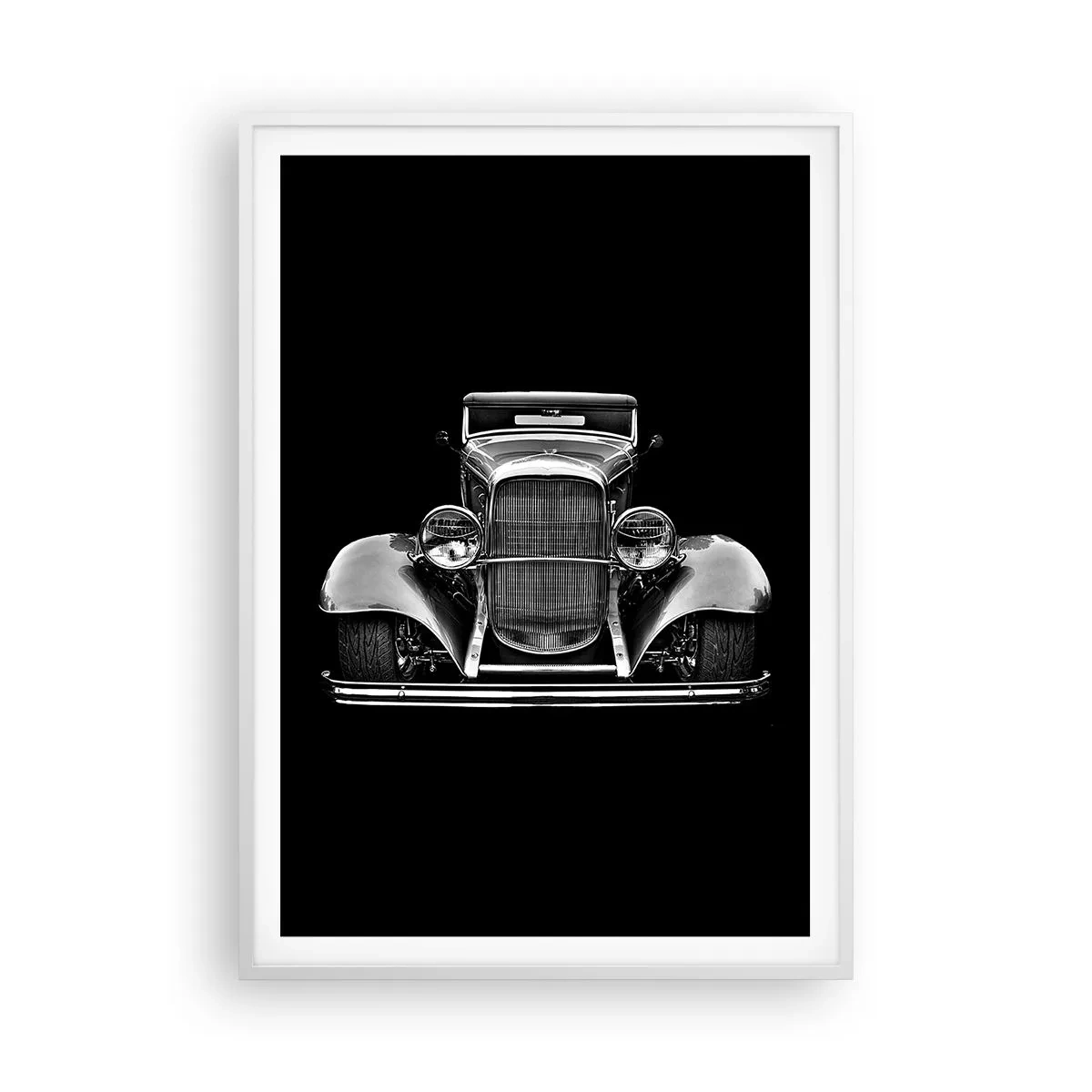 Poster in einem weißen Rahmen - Wahrer Gentleman - 70x100 cm