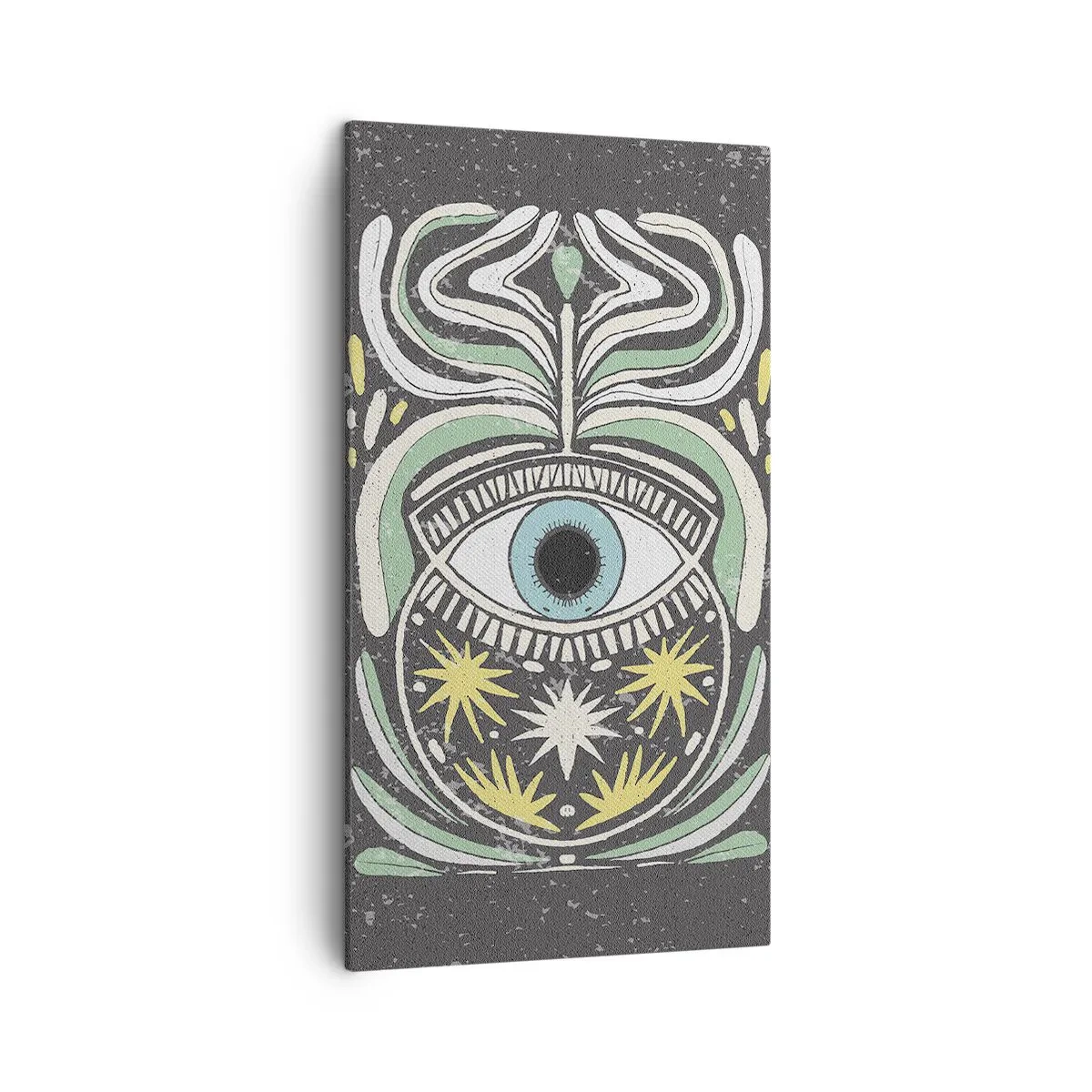 Bild auf Leinwand - Leinwandbild - Stammesrituale - 45x80 cm