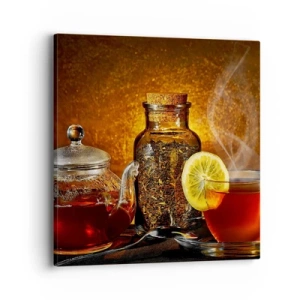 Bild auf Leinwand - Leinwandbild - Im Stil der niederländischen Meister - 40x40 cm