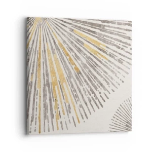 Bild auf Leinwand - Leinwandbild - Schönheit des Strahls - 30x30 cm