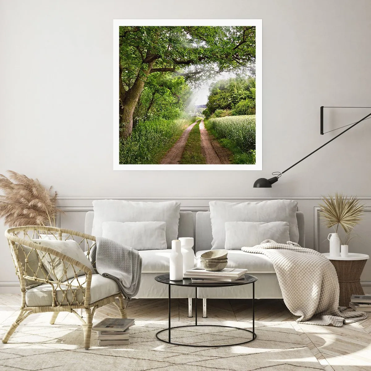 Poster - Et in Arcadia ego - 40x40 cm