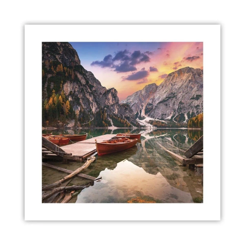 Poster - Versprechen des Tages - 40x40 cm
