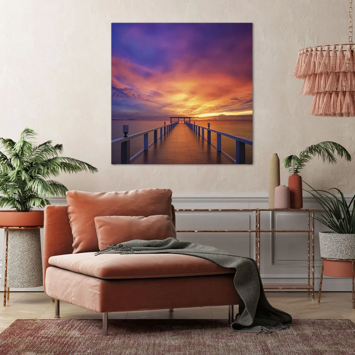 Bild auf Leinwand - Leinwandbild - Ohne Ende - 60x60 cm