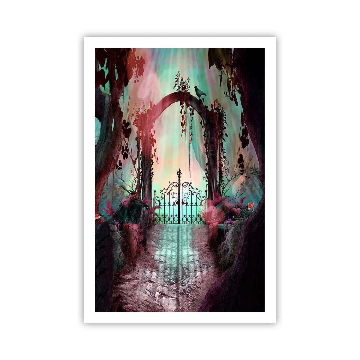 Poster - Geheimer Garten - 61x91 cm