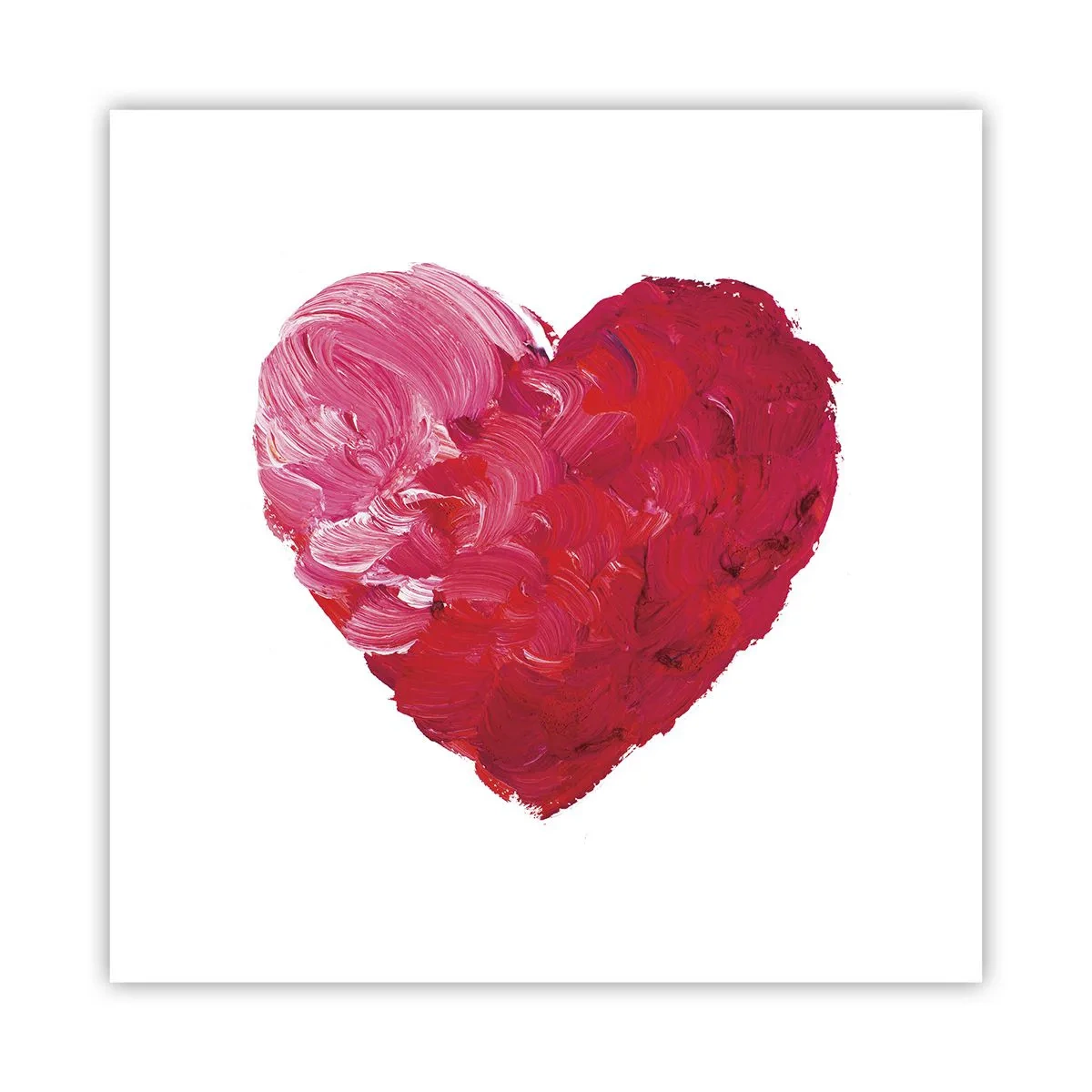 Poster - Alles was du brauchst ist Liebe - 40x40 cm
