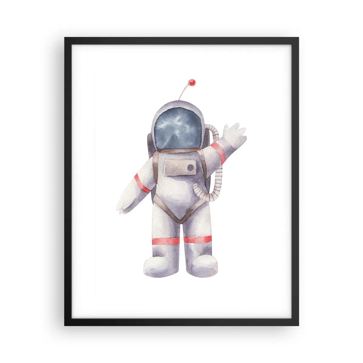 Poster in einem schwarzem Rahmen - Bis dann! - 40x50 cm