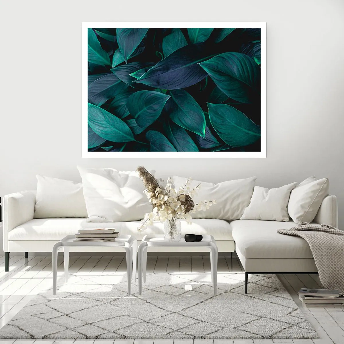 Poster - Grün in sich selbst - 70x50 cm