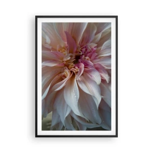 Poster in einem schwarzem Rahmen - Blühende Frische - 61x91 cm