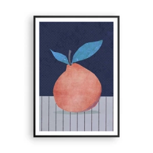 Poster in einem schwarzem Rahmen - Konvexität und Ebene - 70x100 cm