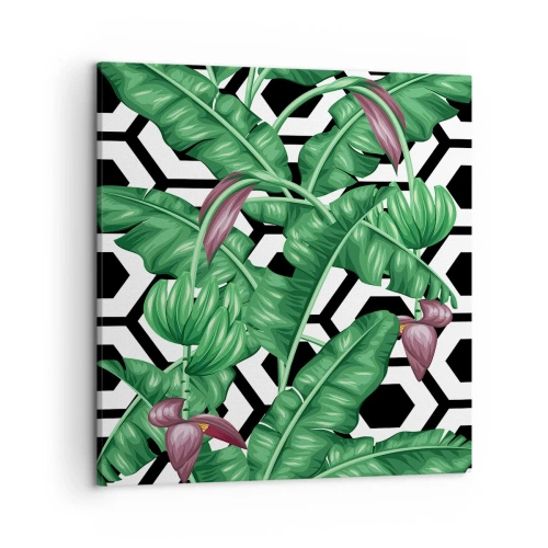 Bild auf Leinwand - Leinwandbild - Von Natur aus eine symmetrische Komposition - 50x50 cm