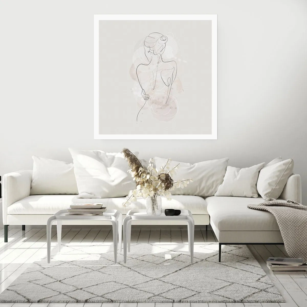 Poster - Wie ein sensibles Instrument - 30x30 cm