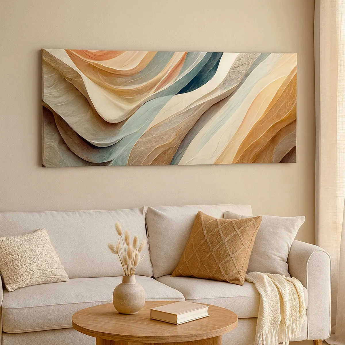 Bild auf Leinwand - Leinwandbild - Moment vor der Veränderung - 100x40 cm