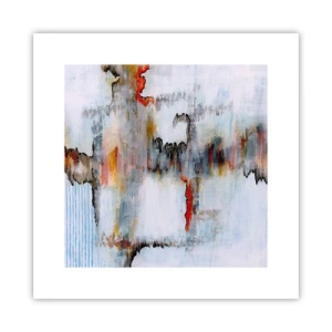 Poster - Ein Stock auf dem Wasser - 30x30 cm