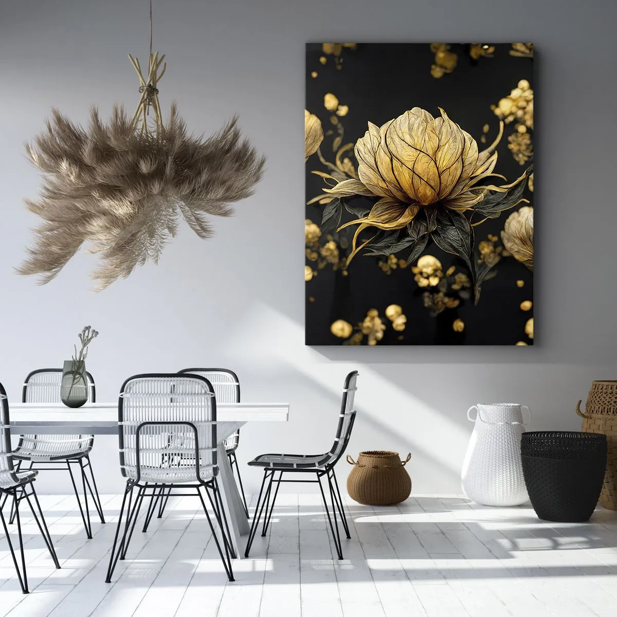 Bild auf Leinwand - Leinwandbild - Subtile Zerbrechlichkeit - 55x100 cm