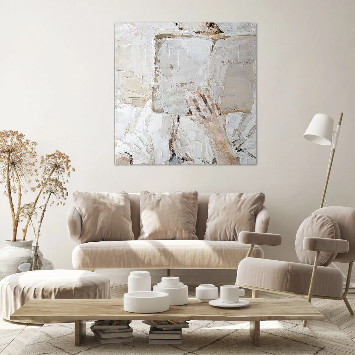 Bild auf Leinwand - Leinwandbild - In einer anderen Welt - 50x50 cm