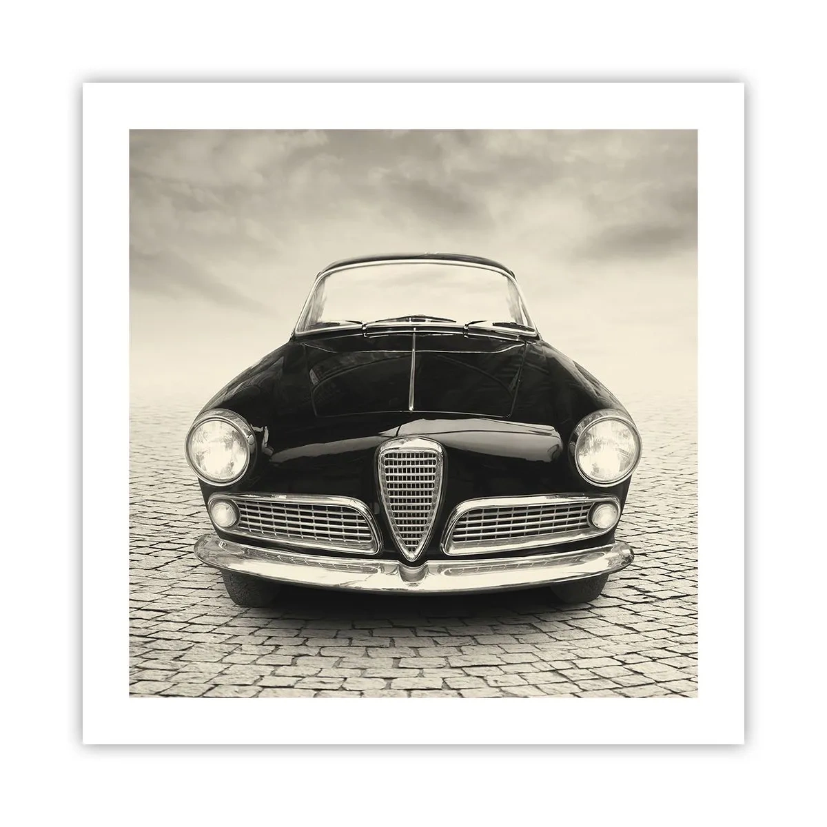 Poster - Man muss mich einfach lieben - 50x50 cm