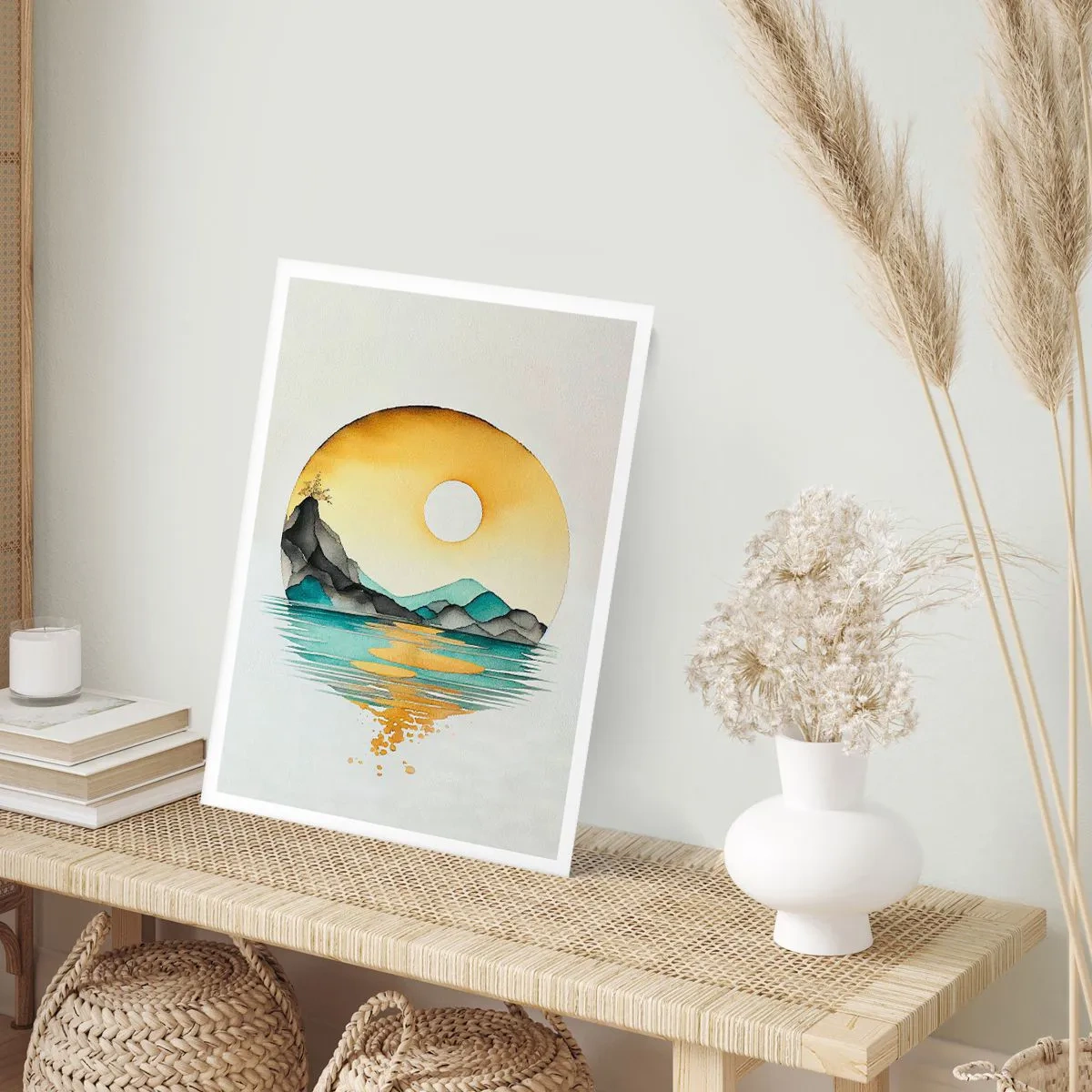 Poster - Im Kreis der Schönheit - 70x100 cm