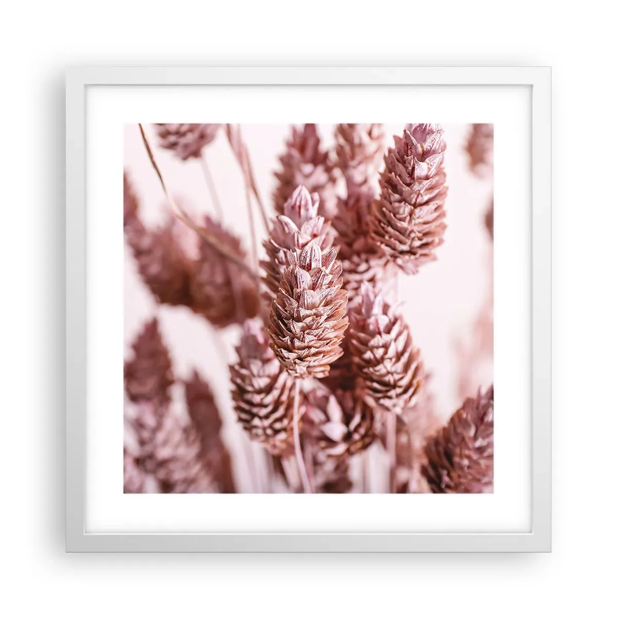 Poster in einem weißen Rahmen - Scheinbar unauffällig - 40x40 cm