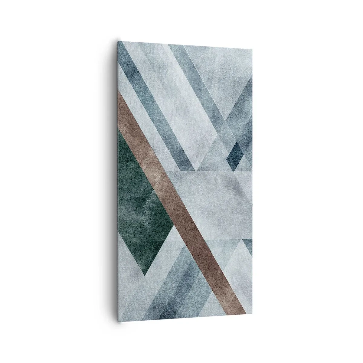 Bild auf Leinwand - Leinwandbild - Anspruchsvolle Eleganz der Geometrie - 65x120 cm