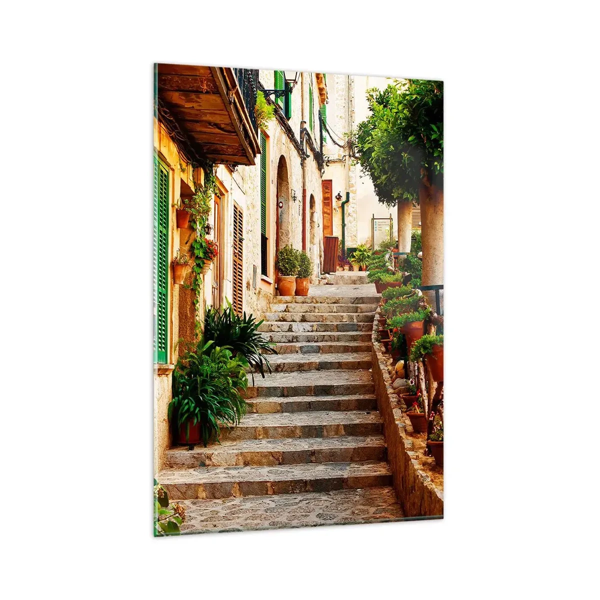 Glasbild - Bild auf glas - Charme spanischer Feiertage - 80x120 cm