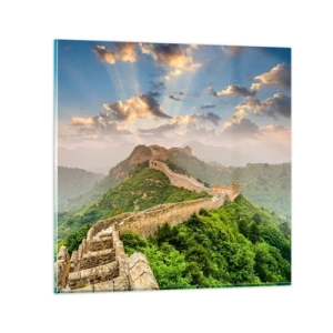 Glasbild - Bild auf glas - Ewige Größe - 50x50 cm