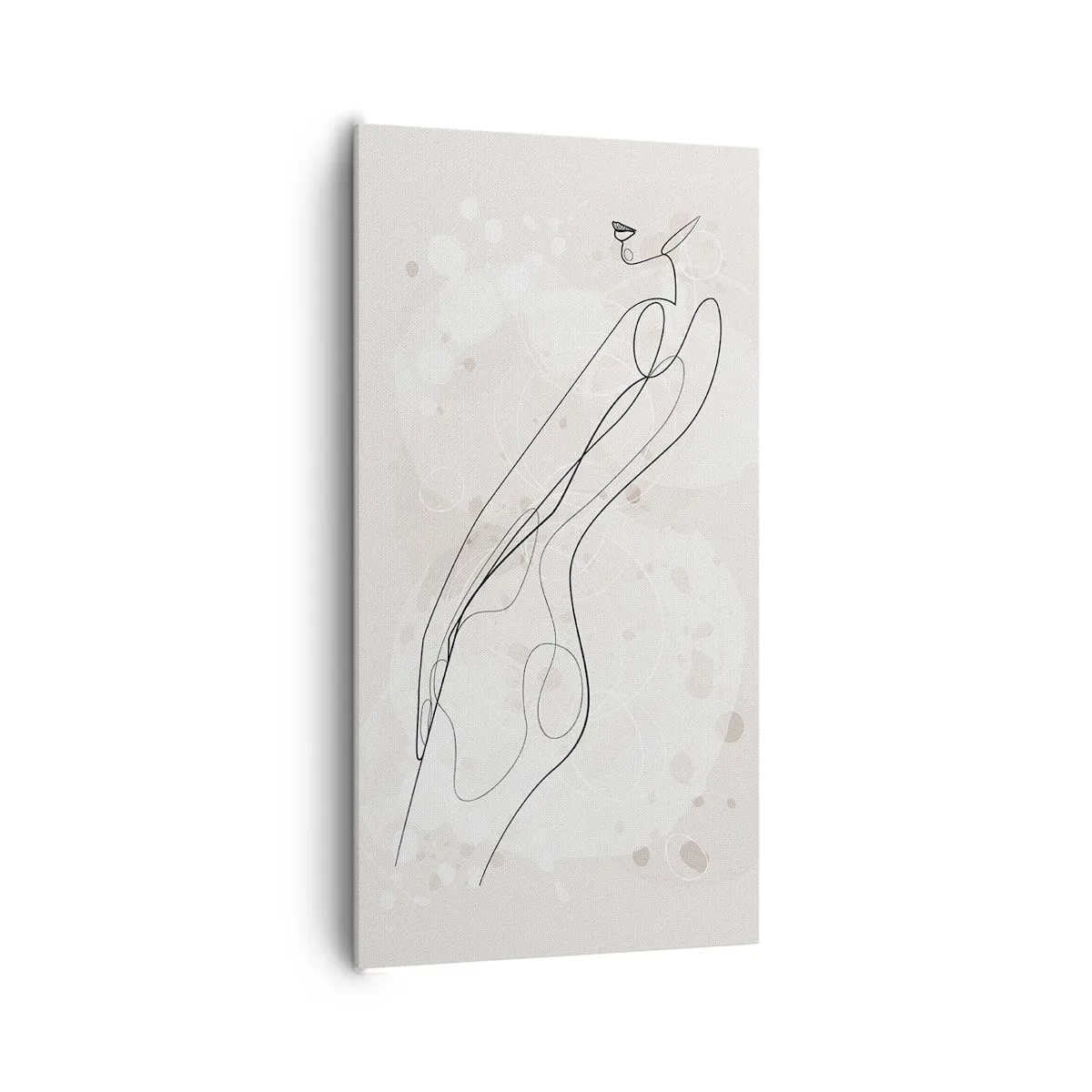 Bild auf Leinwand - Leinwandbild - Der Blick schweift - 65x120 cm