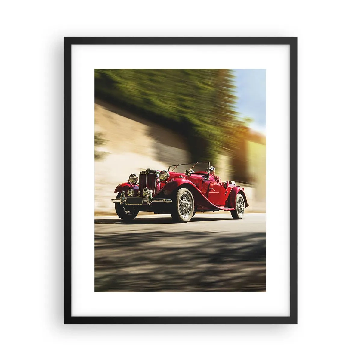 Poster in einem schwarzem Rahmen - Schöner als Nike von Samothrake - 40x50 cm