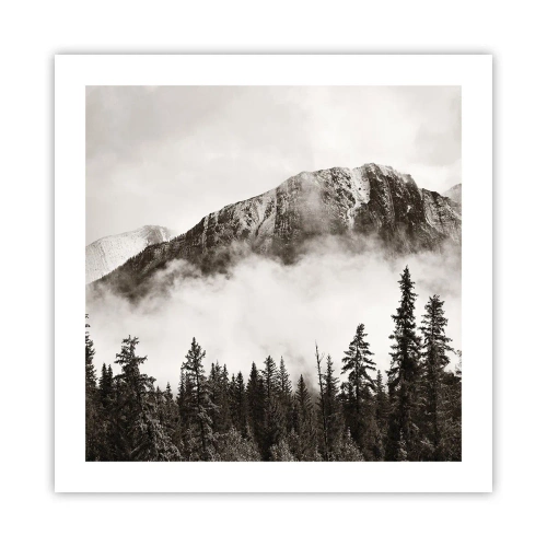 Poster - Lineal aus Granit - 50x50 cm