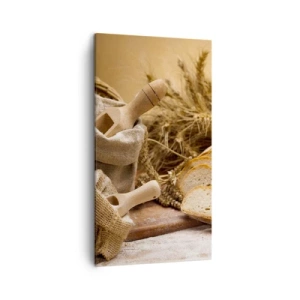 Bild auf Leinwand - Leinwandbild - Wie mit einem Messer geschnitten - 45x80 cm