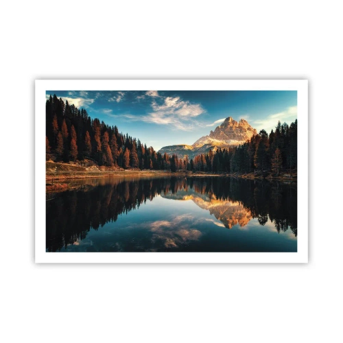 Poster - Doppelte Landschaft - 91x61 cm