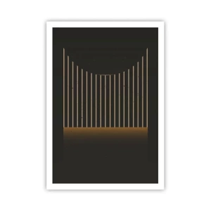 Poster - Die Dunkelheit erkunden - 70x100 cm