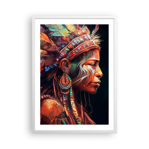 Poster in einem weißen Rahmen - Magisches Ritual - 50x70 cm