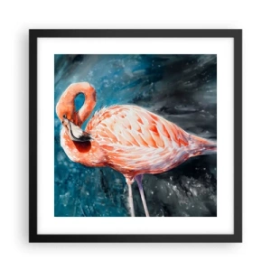 Poster in einem schwarzem Rahmen - Von Natur aus dekorativ - 40x40 cm