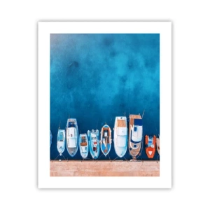 Poster - In einer Reihe - 40x50 cm