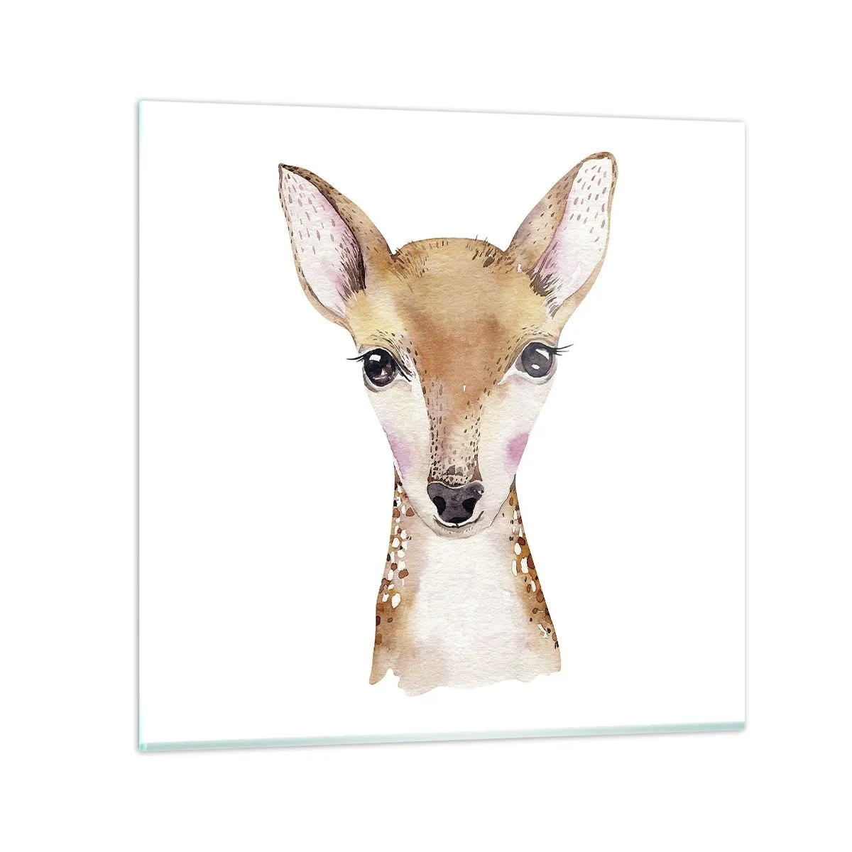 Glasbild - Bild auf glas - Die Natur der Unschuld - 60x60 cm