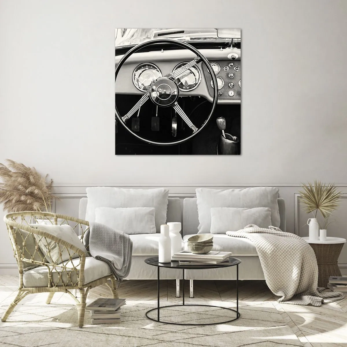 Glasbild - Bild auf glas - Ein Sammlertraum - 60x60 cm