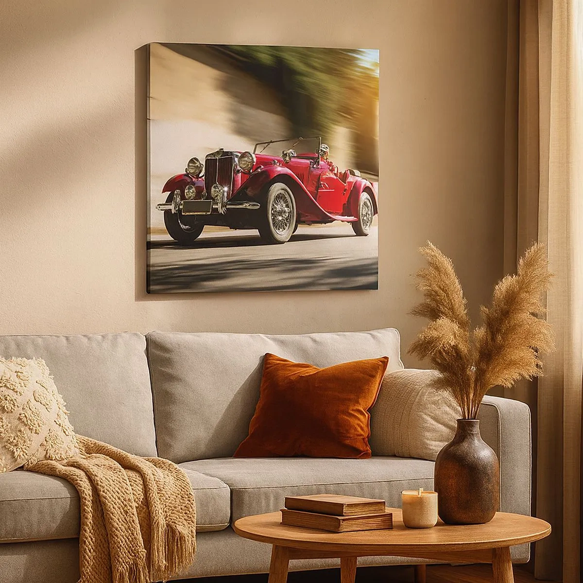 Bild auf Leinwand - Leinwandbild - Schöner als Nike von Samothrake - 30x30 cm