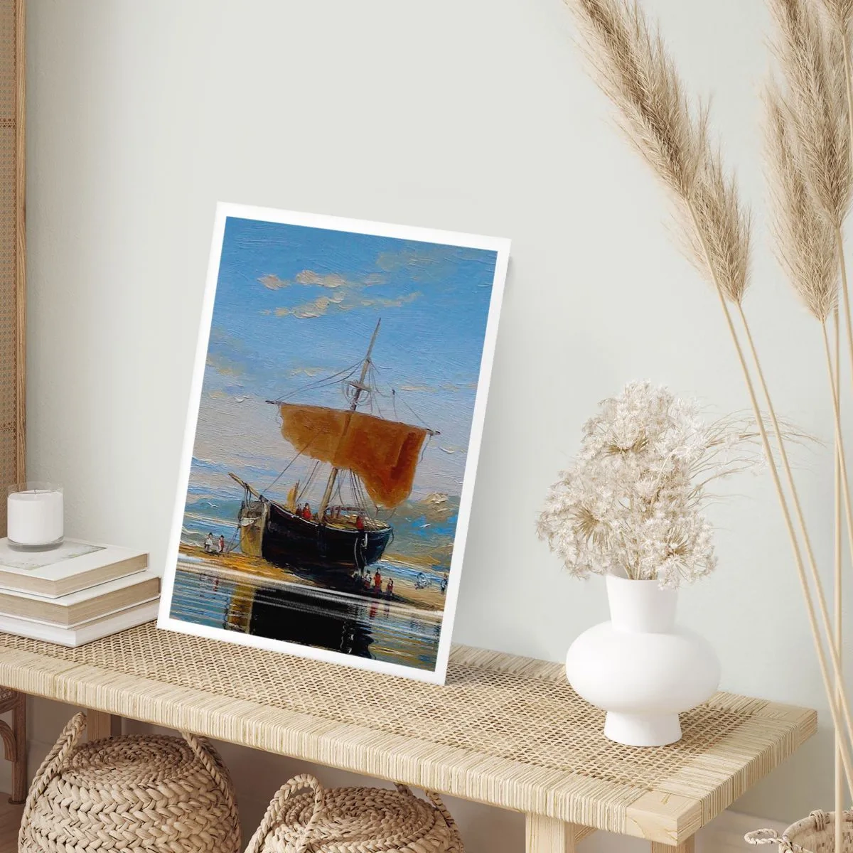 Poster - Wasser, Land, Luft - 40x50 cm