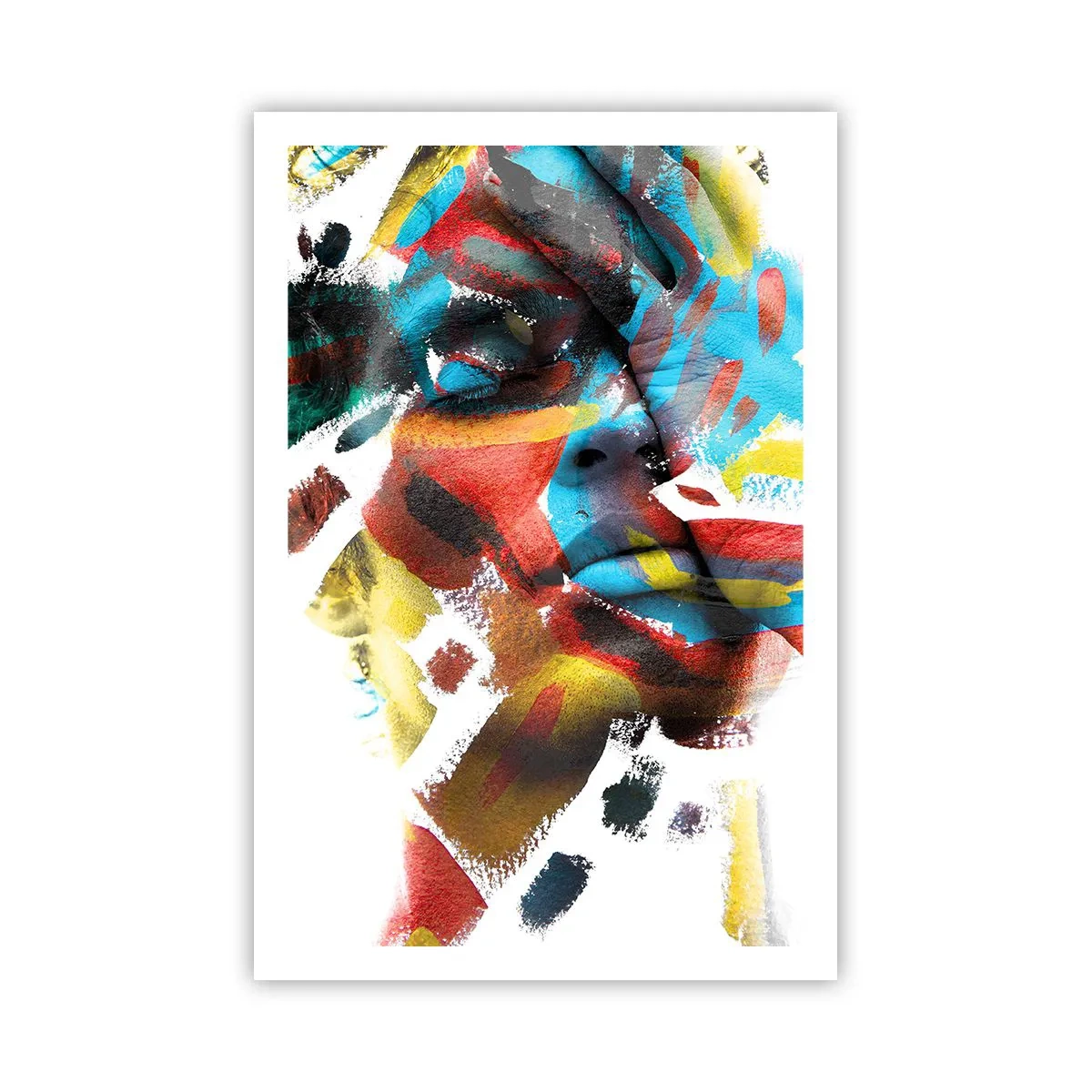 Poster - Eine bunte Persönlichkeit - 61x91 cm