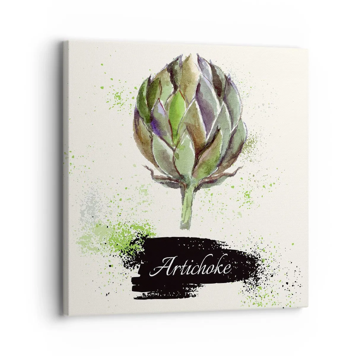 Bild auf Leinwand - Leinwandbild - Eviva-Gemüse! - 30x30 cm