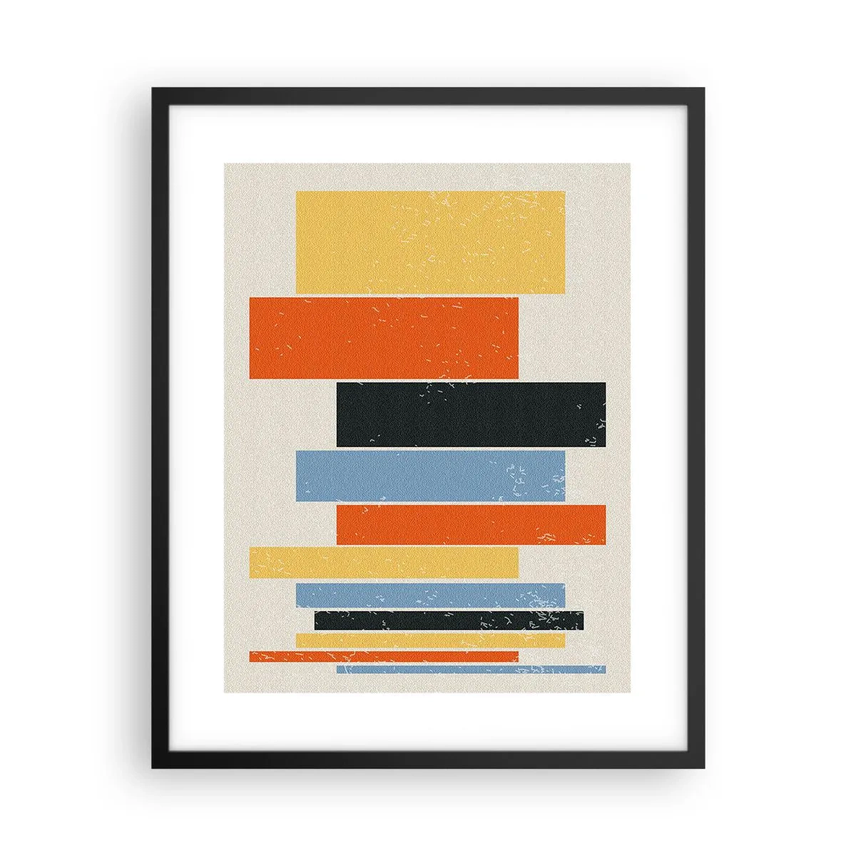 Poster in einem schwarzem Rahmen - Musiknotation - 40x50 cm