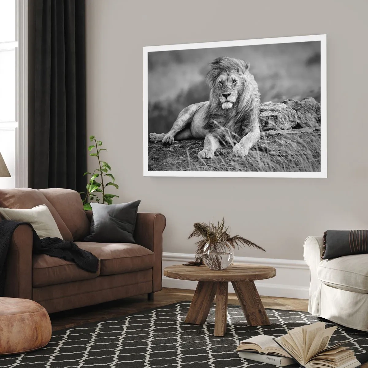 Poster - Königliche Siesta - 70x50 cm