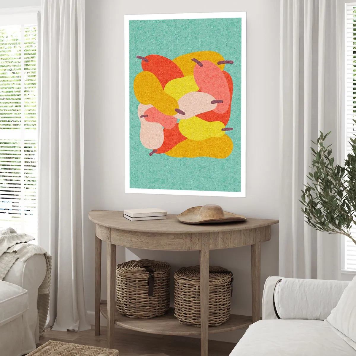 Poster - Probieren Sie die Sommersonne - 70x100 cm