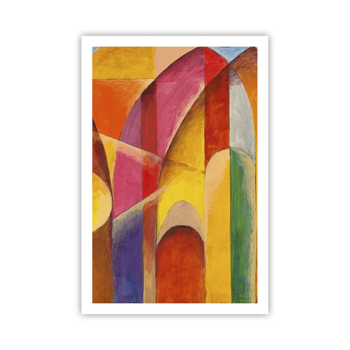Poster - Kathedrale der Sonne - 61x91 cm