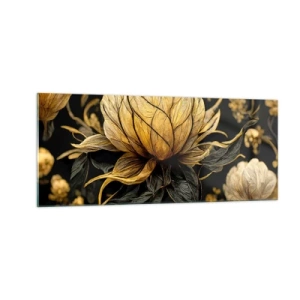 Glasbild - Bild auf glas - Subtile Zerbrechlichkeit - 100x40 cm