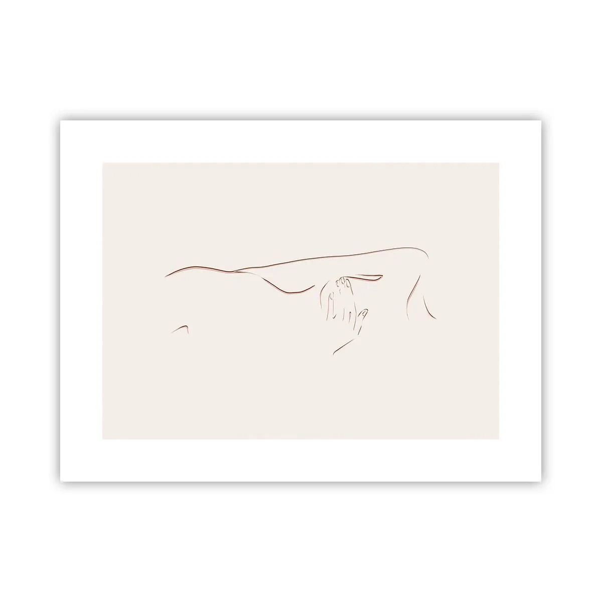 Poster - Die Form des Verlangens - 40x30 cm