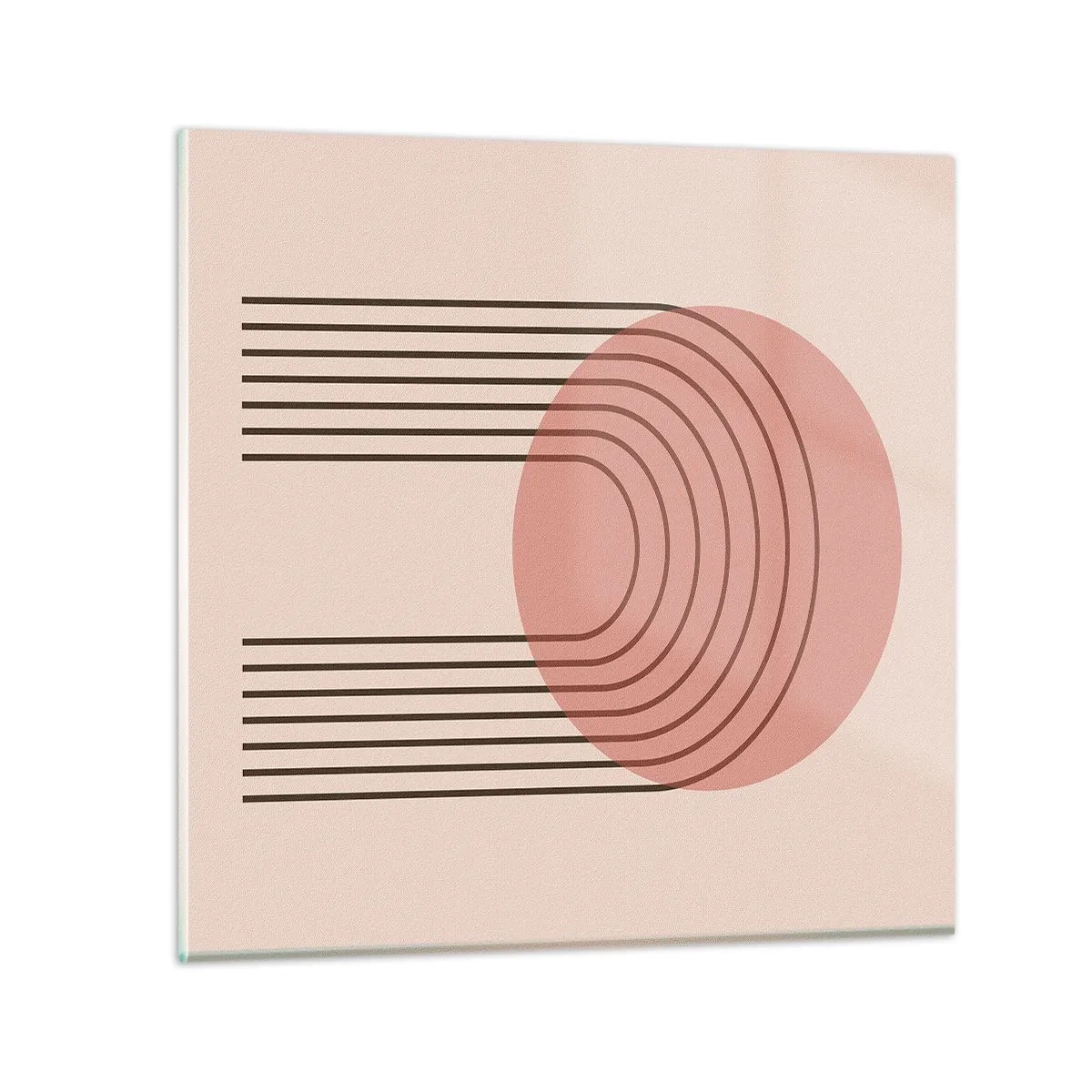 Glasbild - Bild auf glas - Unwiderstehliche Anziehungskraft - 30x30 cm