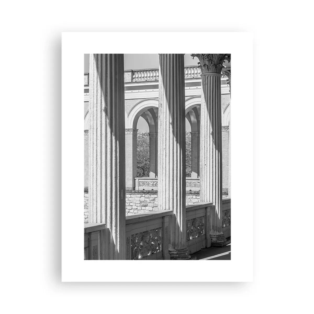 Poster - Sonnige Arkade - 30x40 cm