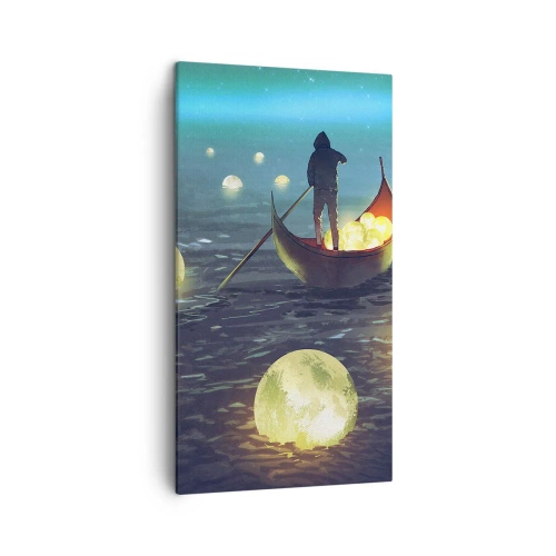 Bild auf Leinwand - Leinwandbild - Dinge, von denen Philosophen nie geträumt haben - 45x80 cm