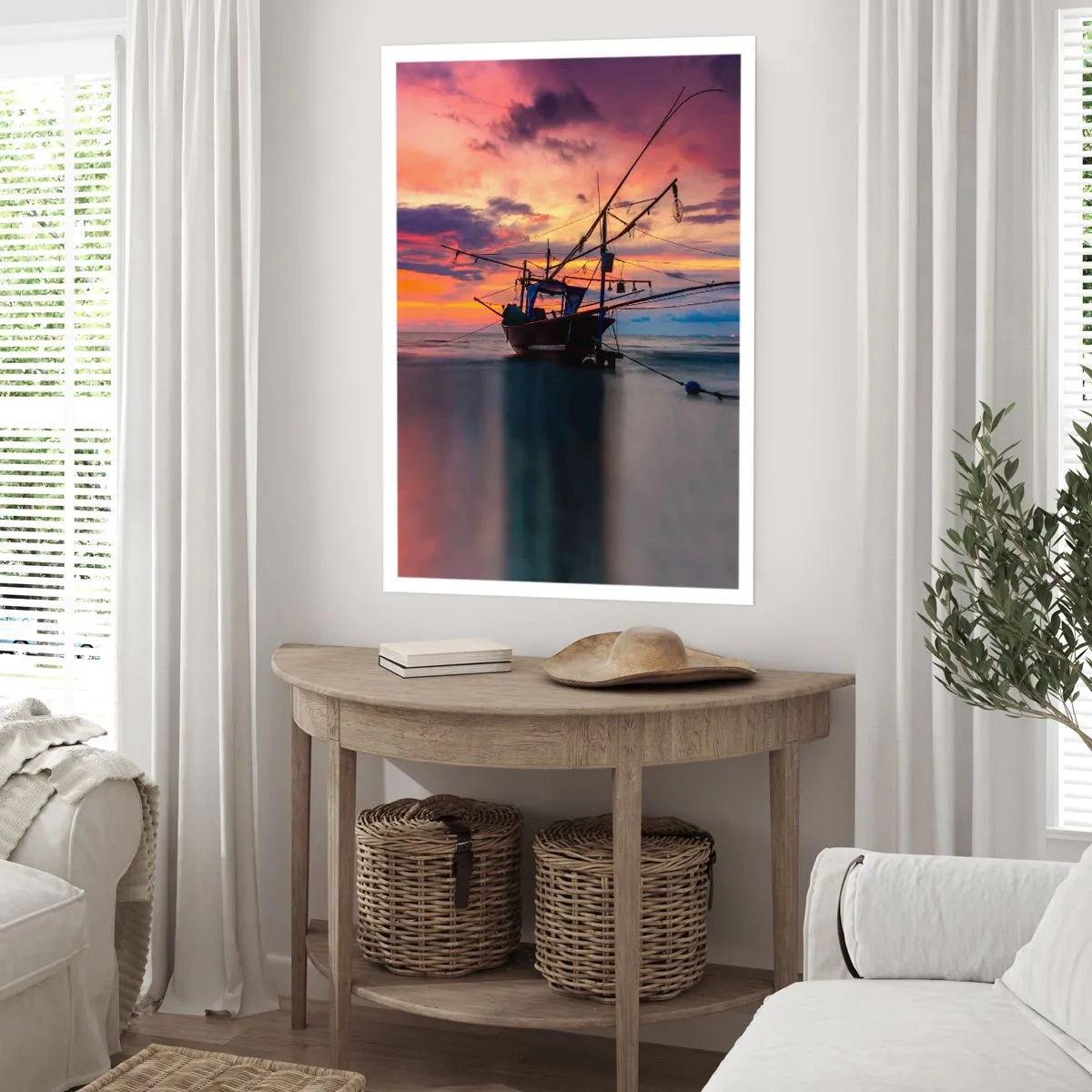 Poster - Exotischer Abend - 30x40 cm